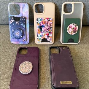 iPhone Cases Lot compatible with iPhone 13 phone.